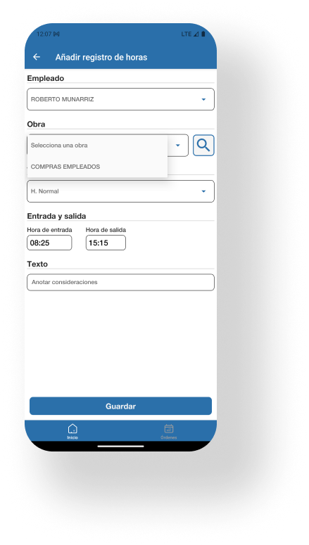 Alta registros control horario ERP img